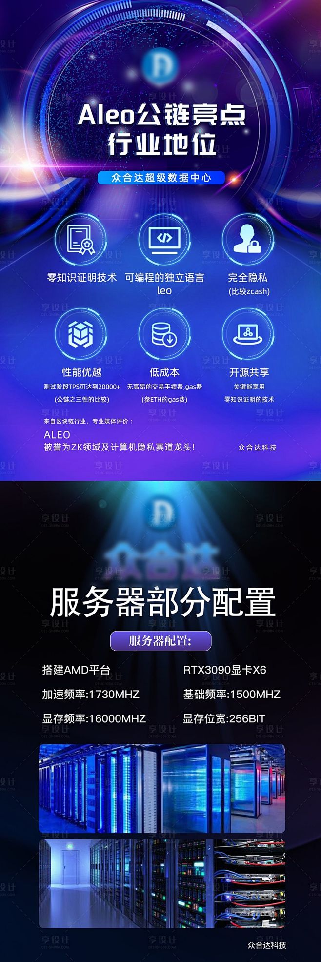 区块链智能公链长图海报-素材库-sucai1.cn