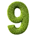 草地免扣数字PNG