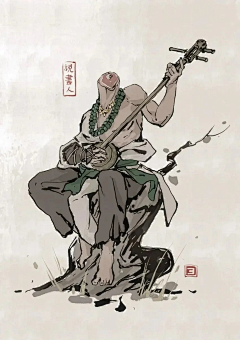 时间雨人采集到插画