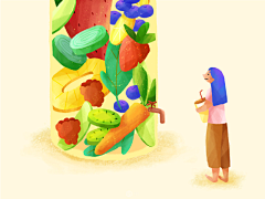 Winston丨Cheung采集到设计技法—手绘插画