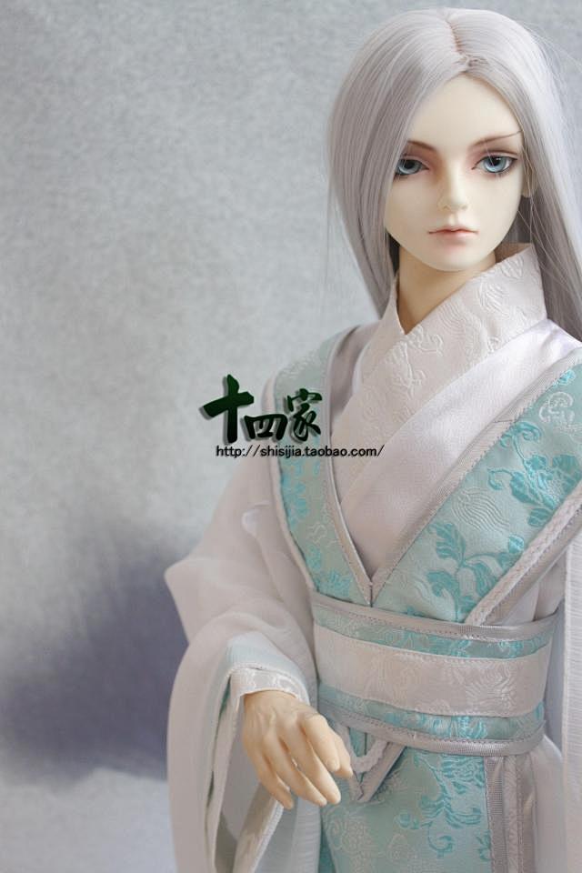 1/3 1/4 叔叔 bjd 织锦缎 古...