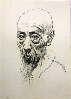 智玩采集到插画-素描-人像