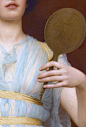 John William Godward,Ione (detail) 1893-1900