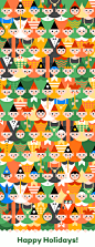 Happy Holidays! on Behance