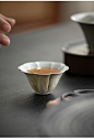 圭隐堂侘寂风粗陶茶杯日式复古手工品茗杯家用个人单杯子闻香梵汝-tmall.com天猫