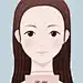 医疗美容整形插画   卡通手绘漫画  可爱女孩美女   脸部面部症状系列