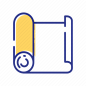 Meditation, workout, yoga mat icon - Download on Iconfinder