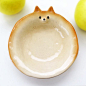 Ceramic tableware  "The bowl of Shiba Inu shape #2"  　柴犬・工房しろ : This work will be shipped by general shipping. 

"Please let me know if you would like to receive the parcel fast.
In that case, I can ship to you it by EMS "express mail&