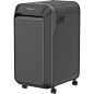 Fellowes Powershred LX220 Micro Cut Shredder - Micro Cut - 20 Per Pass - for shredding Paper, Credit Card, Paper Clip, Staples, Junk Mail - 0.156" x 0.500" Shred Size - P-4 - 7 ft/min - 9" Throat - 20 Minute Run Time - 8 gal Wastebin Capaci