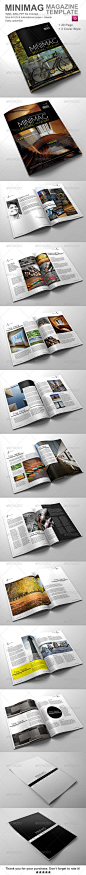 Gstudio Minimag Magazine Template - GraphicRiver Item for Sale