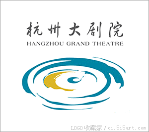 杭州大剧院标志_LOGO：美丽西湖，明月...