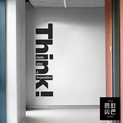 简约英文墙贴个性创意背景墙办公室时尚设计贴纸公司玻璃艺术贴画-tmall.com天猫