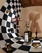 Photo by Penhaligon's on October 03, 2023. May be an image of fragrance, sink, chess, checker board, perfume and text.