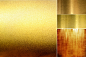 金色拉丝金属质感背景高清图片