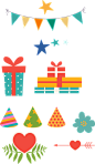 手绘卡通生日礼物素材图片|png素材,蛋糕图片,糕点图片,节日气氛素材,节日素材,卡通礼物,礼品盒,礼物,设计素材,生日快乐,生日礼物,手绘,喜庆元素