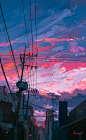 黄昏｜乌克兰插画师 Alena Aenami - 当代艺术 - CNU视觉联盟