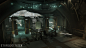 Star Citizen: Levski - Customs, Jussi Keteli : The Customs area for Levski was built together with Ben Dare as Senior Level Designer. A challenge with this space was to build not only what was necessary for this release, but also reserve space and make co