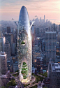 Vertical Sustainable City . Image BKV Group