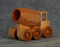 Carro de juguete de madera cemento por JoliLimited en Etsy