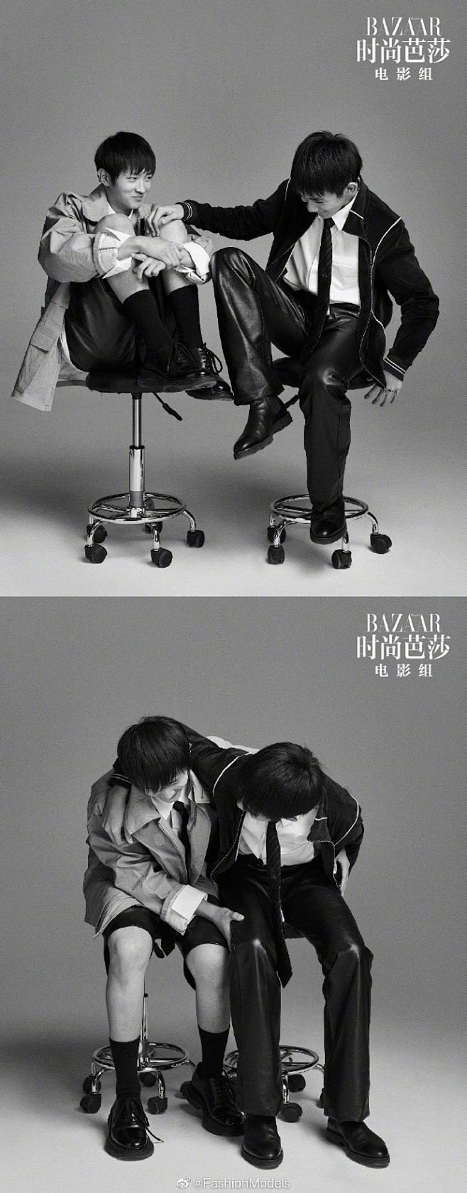 BAZAAR找来热播剧《隐秘的角落》里的...