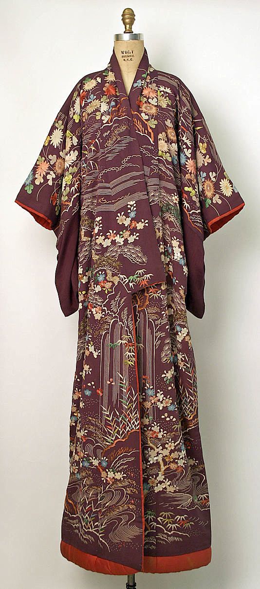 Kimono Date: 19th ce...
