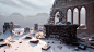 CG资产库-UE4 Gothic Ruins Relight Sunset Ruins