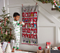 Quilted Advent Calendar | Pottery Barn Kids