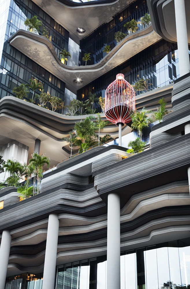 新加坡花园酒店立体绿化 (2)