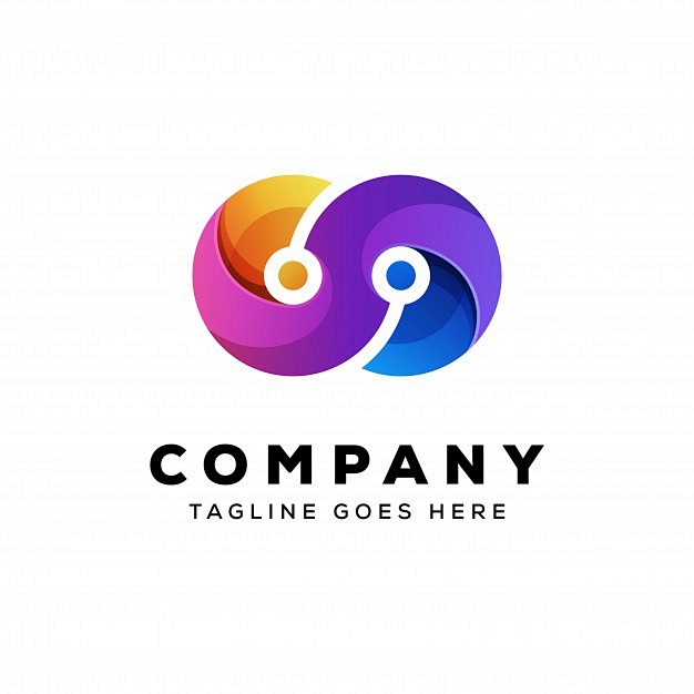 技术无限图标LOGO标志模板矢量图设计素...