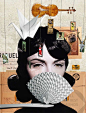 Christian Barthold Collage (full page) : Christian Barthold:Some full-page Collages for Editorial.All images © Christian Barthold / illustration / KölnSee more of my work & more of my different styles here:www.cargocollective.com/christian-barthold