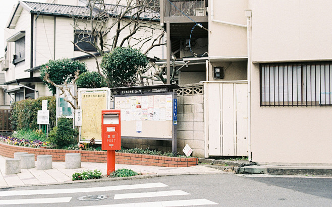 日本街头胶片风街景图电脑桌面壁纸 - 4...