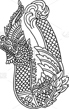 亚洲,龙,可爱的,华丽的,传统,非洲,幻想,泰国