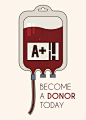 Blood donation icon