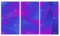 移动壁纸抽象背景几何现代软色，所以眼皮墙触摸屏android ios网站商业