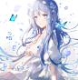 #ネモフィラ ネモフィラ - 三湊かおり的插画