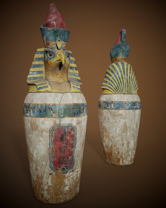 Egyptian Canopic Jar...