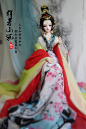 【群芳】bjd 古装盘发-淘宝网