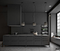 Vipp Kitchen : Interior design inspired on Vipp.Vipp kitchens renderings.