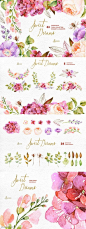 291576-Sweet-Dreams.-Floral-Collection   - PS饭团网