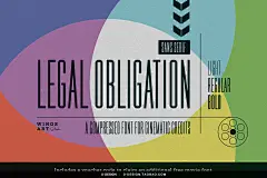 3款现代极简浓缩时尚品牌logo电影海报杂志标题无衬线英文字体
