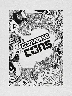 匡威手绘扑克牌设计 - 视觉中国设计师社区