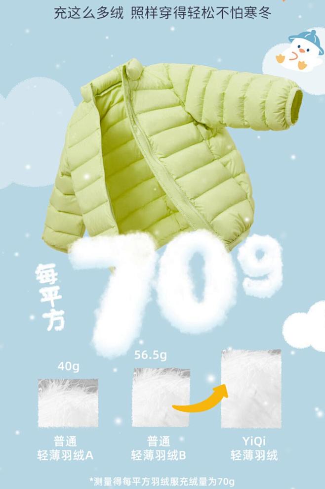 轻羽绒克重