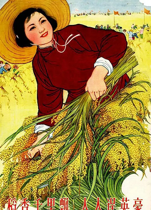 五六十年代宣传画报，火热的年代，难忘的记忆-花瓣网