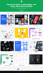 Figma Store Landing Page Example: The best free Figma resources for your next design project