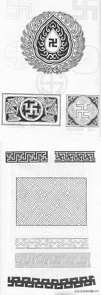 卍字、八吉祥、八宝纹，这些中国吉祥图案背后的真正意义是什么？-花瓣网