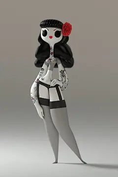 @deviljack-99 游戏美术 手办 模型 玩具 三维 人物设定 Q版 可爱 动漫
