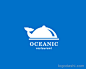 海洋餐厅Logo设计