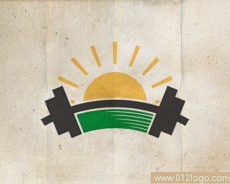 健身房俱乐部logo设计_logo设计欣...