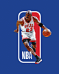 The Next NBA logo? NBA Logoman Series : Jerry West, whose silhouette is the basis for the NBA's iconic logo, recently made comment that he wishes the NBA would change its logo. Naturally this got me thinking which player could be the basis of a new logo i