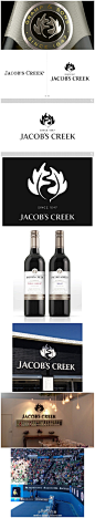 http://t.cn/8sTJv9o 澳洲葡萄酒品牌JACOB’S CREEK新标志和新包装